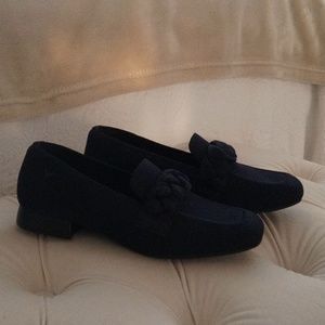 Vivaia Navy Loafers